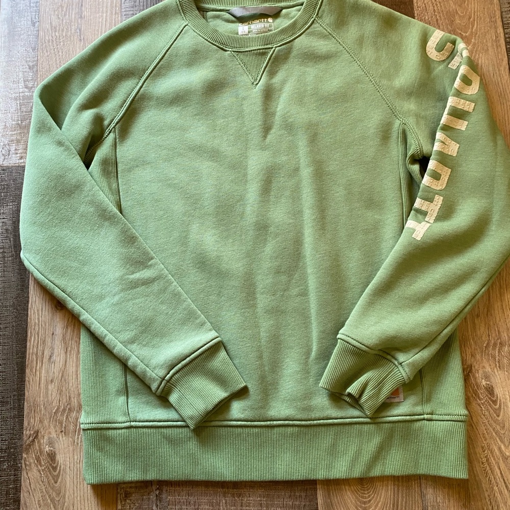 Carhartt Olive Crewneck Sweater